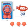 Children Basketball Shooting Toys Baby Bath Toys Suction Cup Shooting Basketball Hoop Paddle Toys Kids Early Education Toys Gift 6