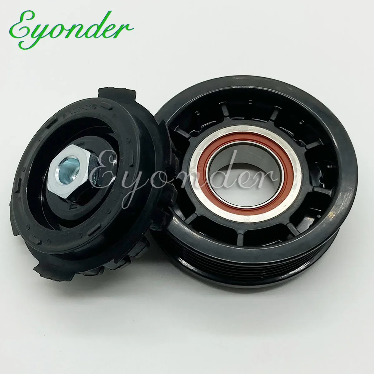 AC A/C Air Conditioning Compressor Clutch Pulley 7SEU17C For VW TRANSPORTER AMAROK 2.0 MULTIVAN VI 7E0820803 7E0820803D air conditioning fan