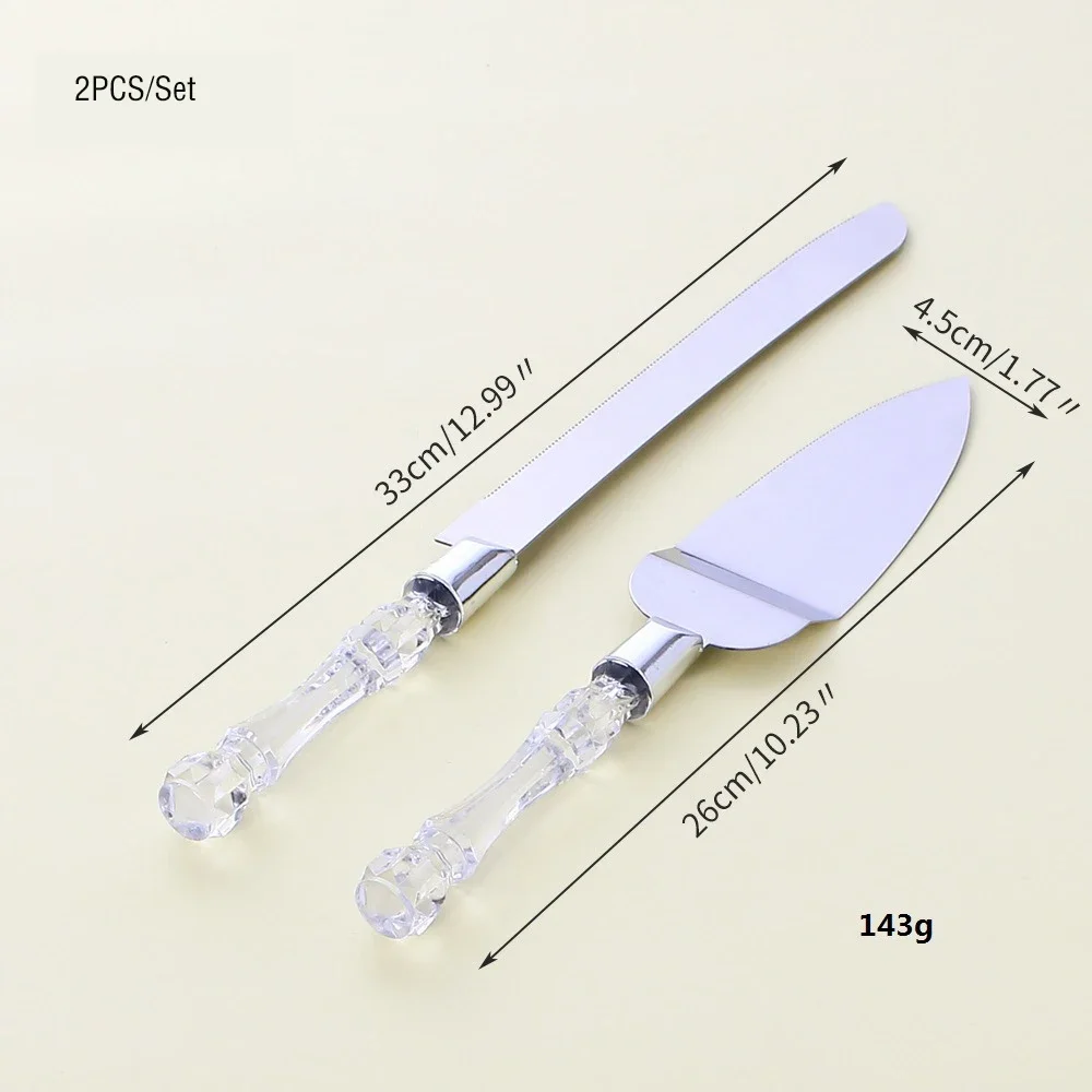 Custom Cake Knife Wedding Cake Stainless Steel Personalized Server Set Shovel Desserts Cutting Set Pie Cutter