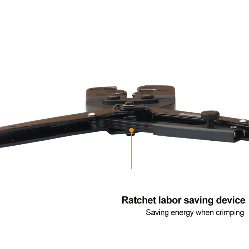 on-Insulated Terminals Crimping Pliers HS-50WF Tube Bootlace Cable Connectors Ferrules Crimper rachet crimping pliers 3