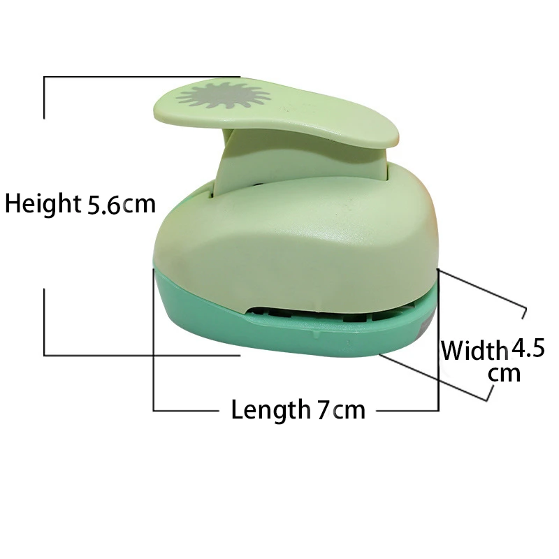 Paper Punch 25mm DIY Craft Hole Puncher For Scrapbooking Punches Maker Kids Scrapbook Paper Cutter Embossing Sharper