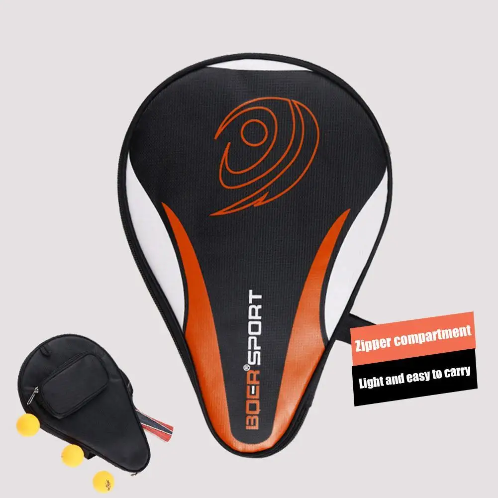 Description Picture 4 of itemCase Sport Table Tennis Racket Bag Portable Equipment Profession Protective Waterproof Accessories Training Zipper G3K3