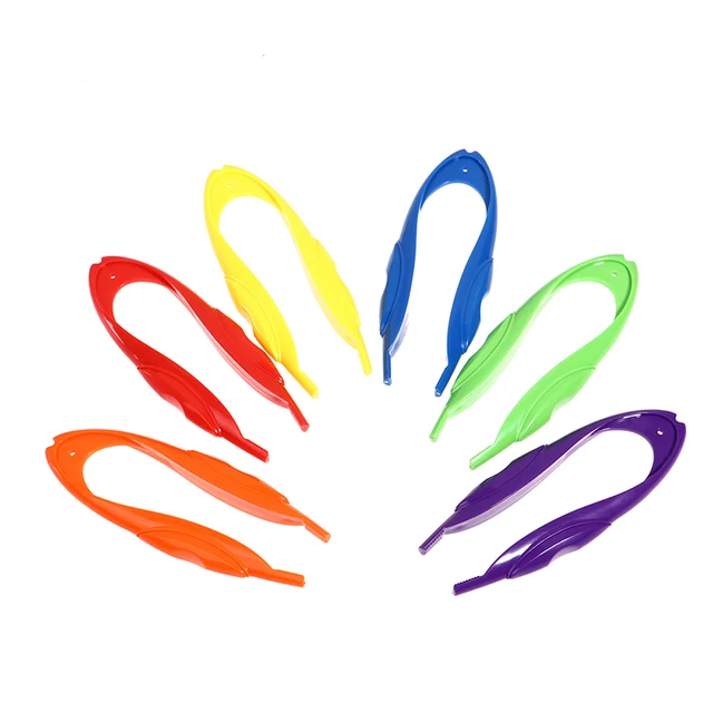 1pc Children Plastic Tweezer Toys Experiments Tools Biology Science Study Tweezer Toys Kindergarten Educational Toy  Kids Gifts 1