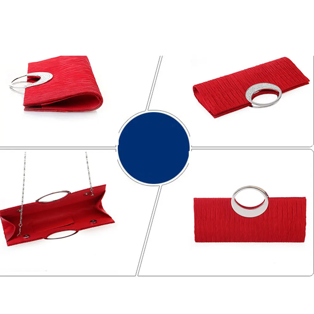 

Lightweight Womens Clutches Bag For Effortless Elegance Evening Handbag Evening Bag Good Gifts red