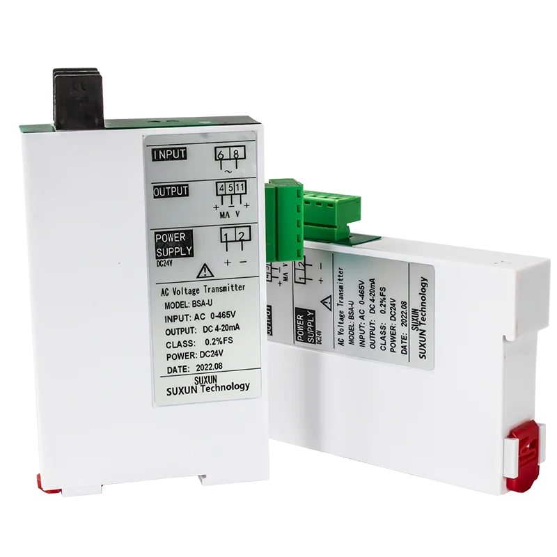 

AC Voltage Transducer 110V 220V 380V 1000V 1500V Input 4-20mA 0-10V RS485 Hall Voltage Sensor Transmitter Factory Sale