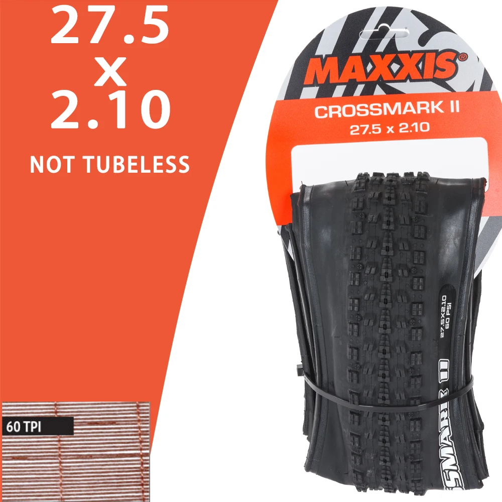 MAXXIS CROSSMARK Ⅱ Folding MTB Bicycle Tire 26x2.10/2.25 27.5x2