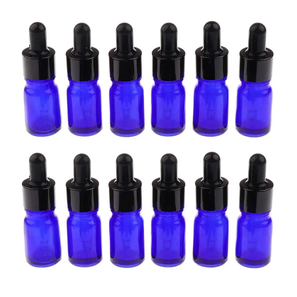 

12pcs Bottles with Eye Droppers for Essential Oils,Lab ,Perfumes Liquids