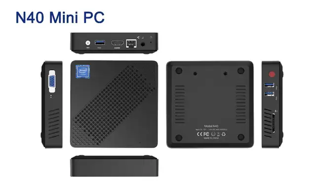 MINISFORUM N40ミニPC インテルCeleron N4020