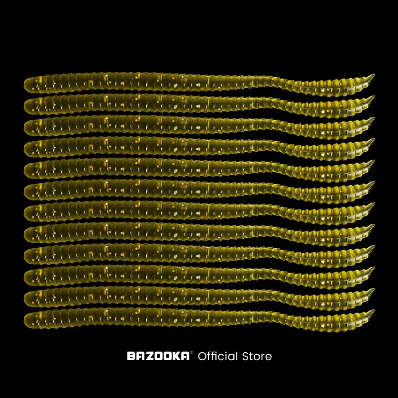 Bazooka 12 stücke Angeln lockt weichen Köder Silikon Wurm Wobbler Easy Shiner Swimbait Shad Spinner Jig Kopf Minnow Tackle Karpfen Bass – Detail 7