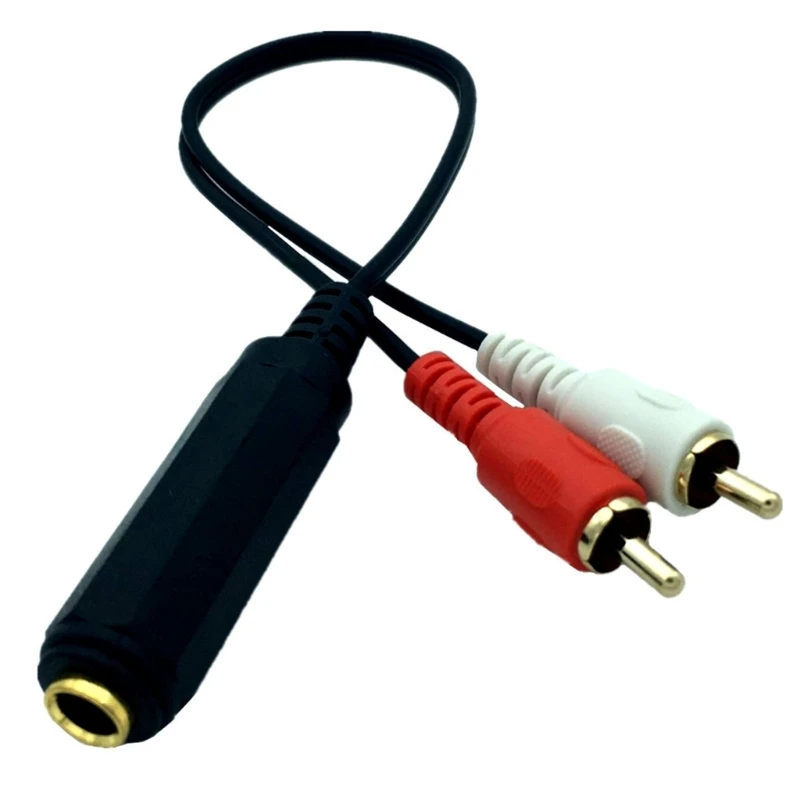 ׷  ̺, -2RCA  ̺, K1AA, 6.35mm, 1/4 ġ