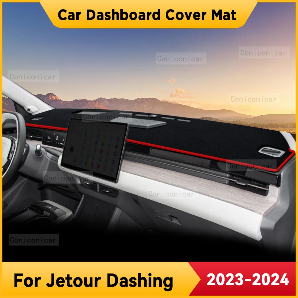 For CHERY Jetour Dashing 2023 2024 Car Dashboard Cover Mat Non