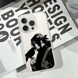 Itachi Uchiha Transparent Phone Case - Stylish Protective Back Cover - iPhone 12 (Z1)