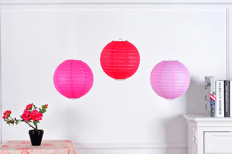 Colorful Chinese Paper Lanterns for Celebrations and Decorations