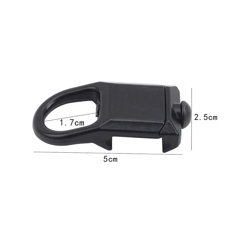 3/2/1PCS Tactical Quick Detach GBB Buckle Sling Swivel Mount Attachment Adapter Fit 20mm Rail GunAccessories