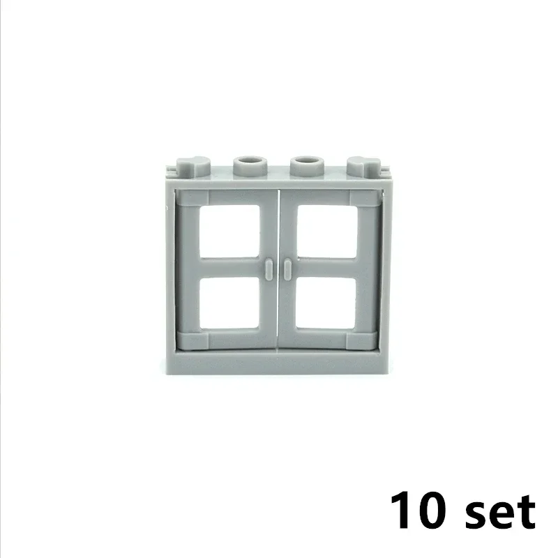 MOC City Friends House with DIY Building Accessories and Garden Features