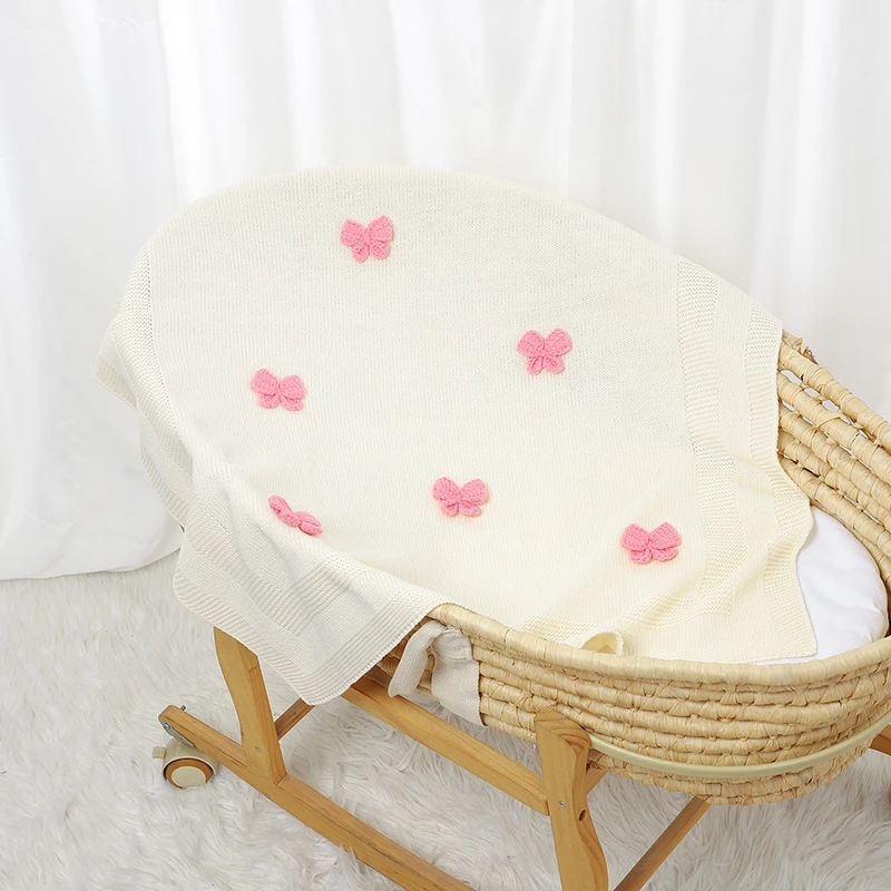 الطفل البطانيات متماسكة الوليد صبي فتاة الفراش لحاف 90*70 سنتيمتر عربة الرضع قماش للف الرضع سوبر لينة موضة لطيف الانحناء كيس النوم