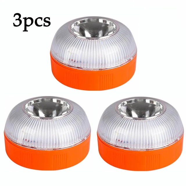 Luces de emergencia para coche, luz de advertencia de inducción magnética  estroboscópica, Flash de ayuda, homologado, V16 - AliExpress