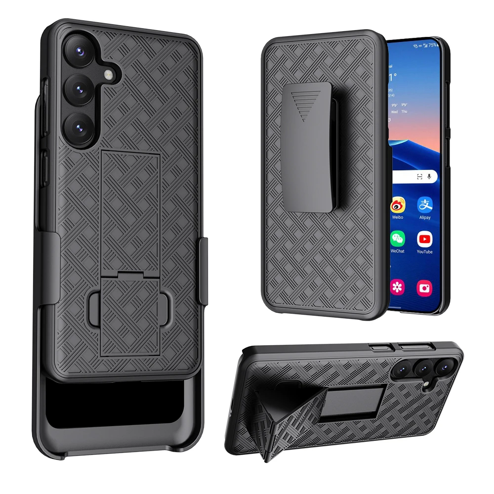 Custodia Trasparente Con Clip Fondina Con Clip Da Cintura Per Moto - Foto 6