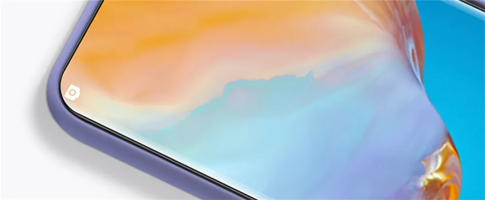 Liquid Silicone Case With Magnetic Ring Holder For Huawei And Honor_voghion.com