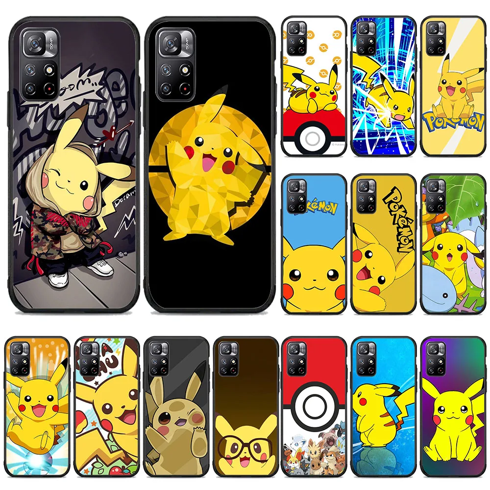 Bw-46 Pikachu Custodia Morbida In Silicone Per Redmi Note 7 7A 8 8A 9 Power S2 9A 9T 9C 10A Pro Max