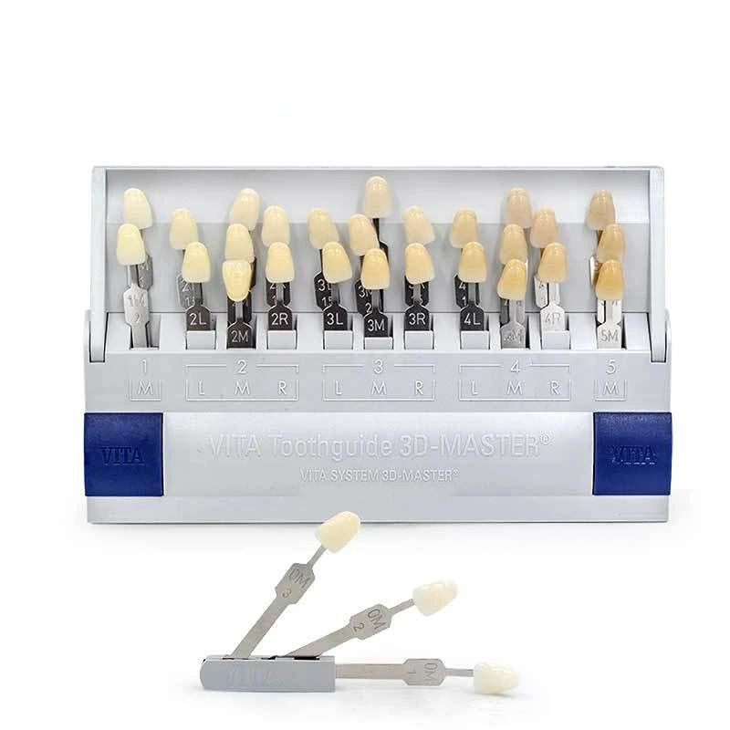 

Teeth Whitening Comparison Board Dental Shade Guide VITA 16/29 Colors Tooth Model Colorimetric Plate Dental Material
