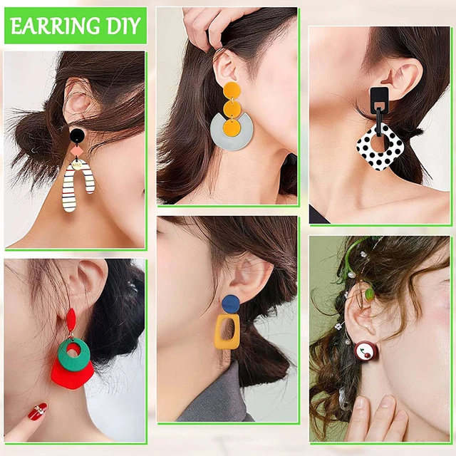 24pcs Clay Earring Cutters Set for Polymer Clay Jewelry Making Different  Sizes and Irregular Shape Plastic Polymer Clay Cutters - AliExpress