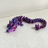 3D Printed Gem Dragon Crystal Fidget Toy Rotatable Articulated Dragon Egg Ideal Gift For Kids With ADHD Perfect For Birthdays 5