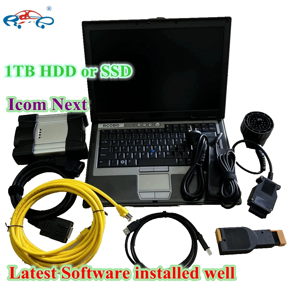 

05.2024 Software D 4.62 Auto Diagnostic Tool Icom Next for BMW 1TB HDD or SSD Expert Mode in Laptop D630 Ready to Work