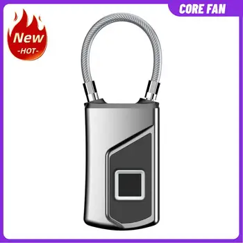 Intelligent Fingerprint Lock Portable Drawer Safety Lock Keyless Waterproof USB Rechargeable for Door Suitcase Backpack 1