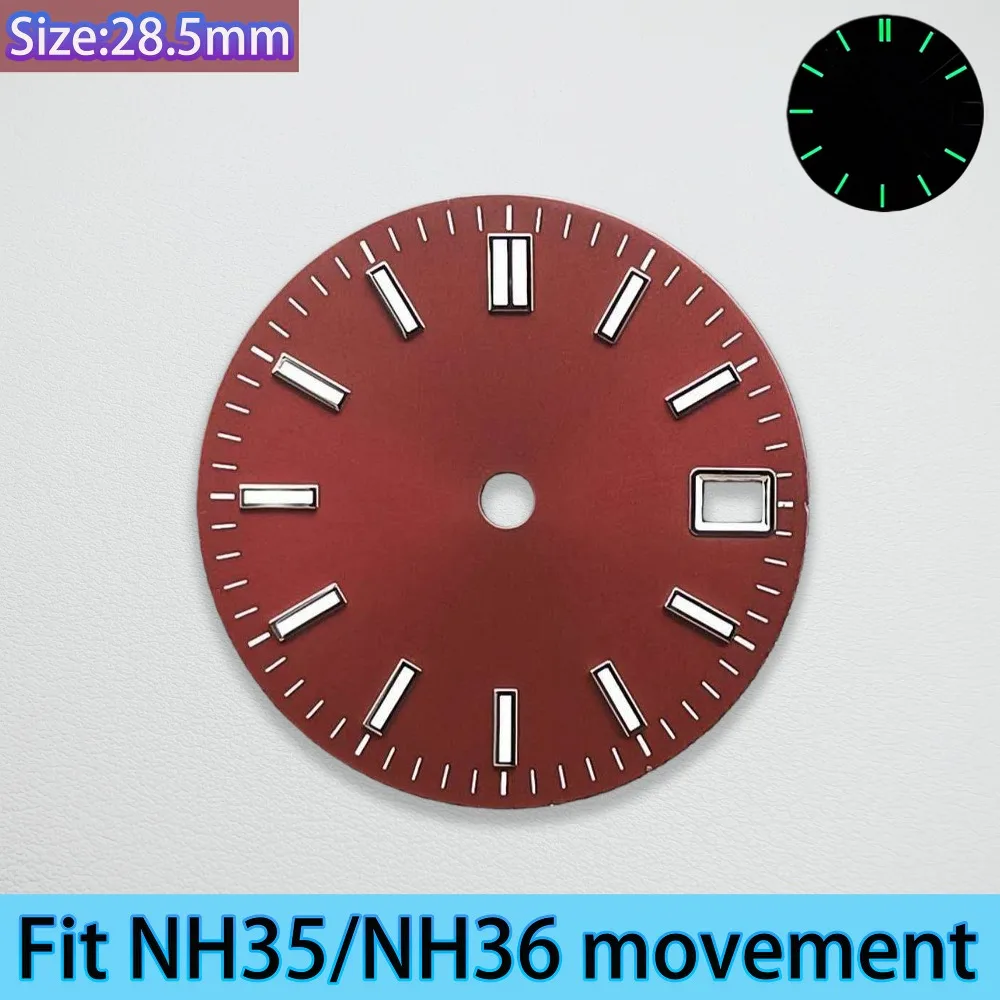 Luminous Multicolor Dial and Hands