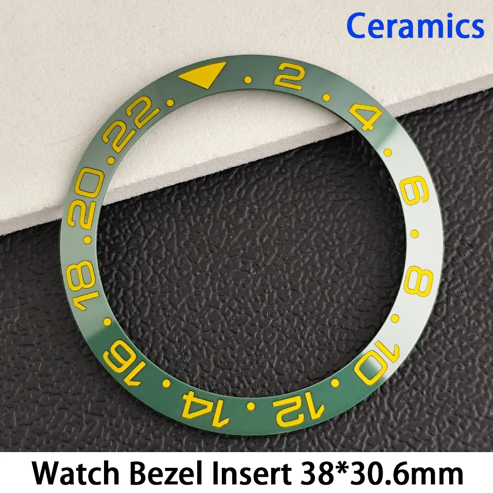 Premium 38mm Sloping Aluminum-Ceramic Bezel Insert