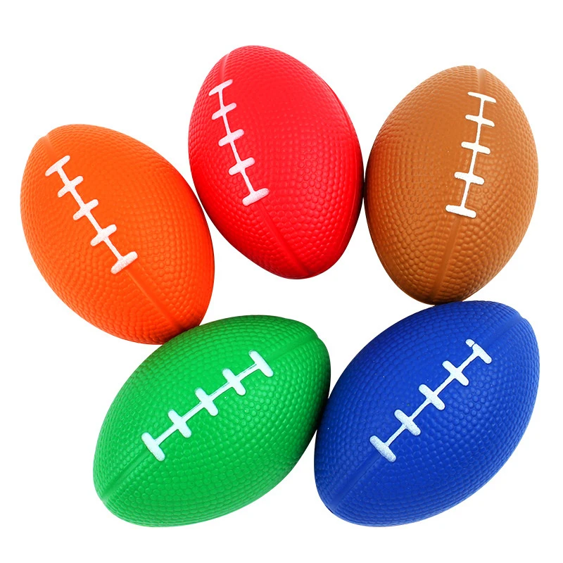 Rugby ball 1 Pc Foam Rugby Balls for Children Game Ball American Football Child Toys Footballs Anti-stress Rugby Soccer Squeeze Ball
