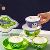 Miniso Disney Buzz Lightyear Ceramic Dishes Cute Kawaii Alien Children's Breakfast Plates Cartoon Printing Noodle Bowl Rice Bowl 5