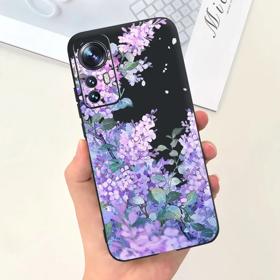 Luxury Flower Cartoon Soft Silicone TPU Back Cover Case