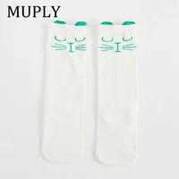 1 Pair Unisex Lovely Cute Cartoon Fox Kids baby Socks Knee Girl Boy Baby Toddler Socks animal infant Soft Cotton Socks Leg Warm 6