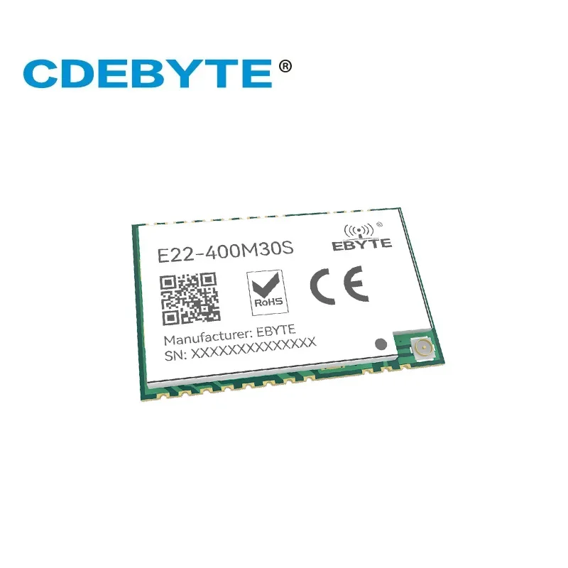 E22-400M30S LoRa SX1268 433MHz RF Module SMD IPEX Stamp Hole 1W High-Precision TCXO Wireless Data Transmitter and Receiver for rf wireless transceiver