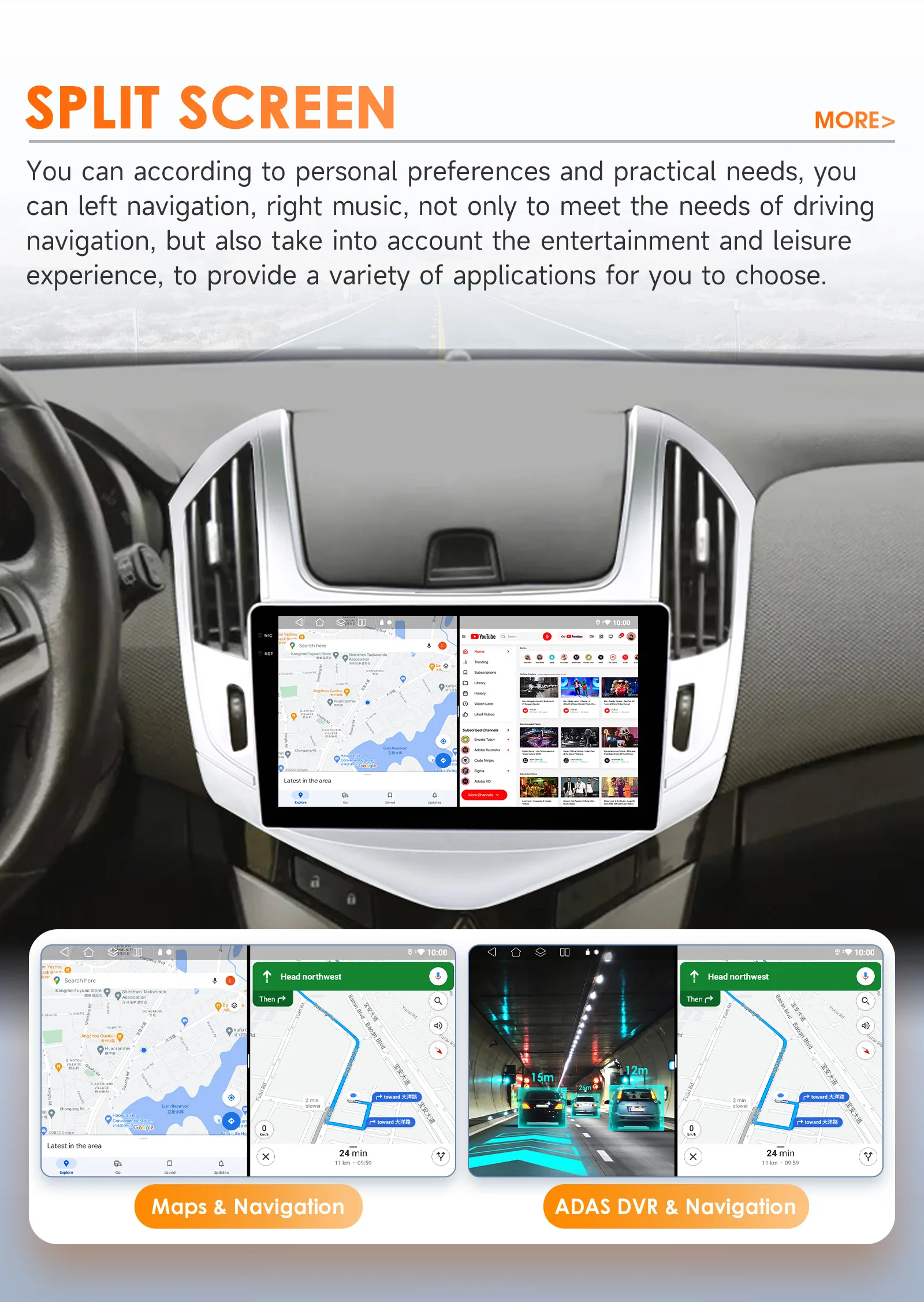 Hizpo 2 Din Android 14 8 Core Auto Radio Für Chevrolet Cruze J300 J308 2012-2015 Multimedia Video Player Navi GPS Wifi Stereo 4G – Detail 32