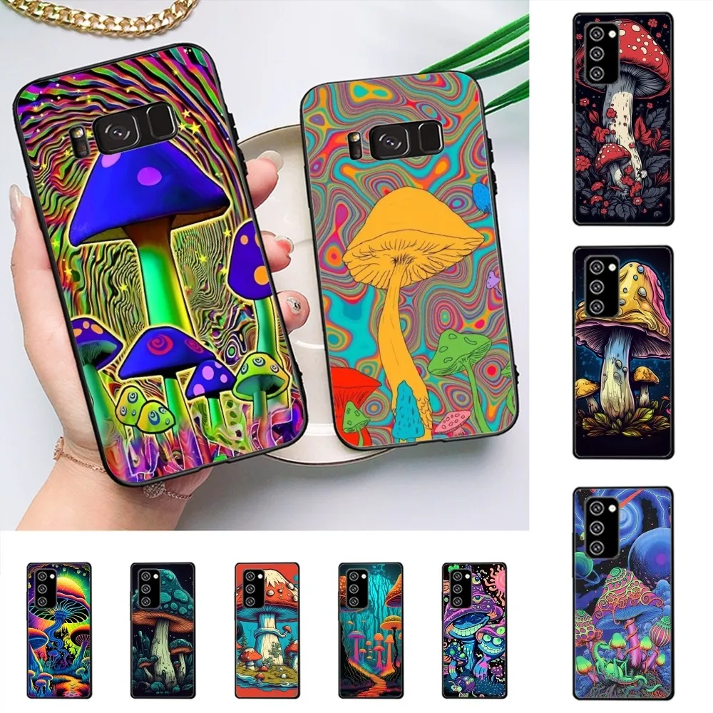 

Mushroom Phone Case For Samsung J 7 plus 7core J7 neo J6 plus prime J6 J4 J5 Mobile Cover