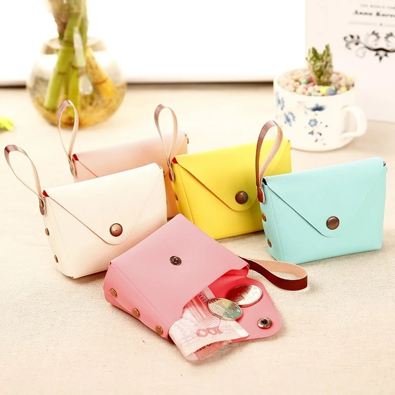 Women Coin Purse Cute Mini Solid Color Headset Bag Small Change Purse  Wallet Pouch Bag for Kids Gift Mini Hasp Coin Storage Bag