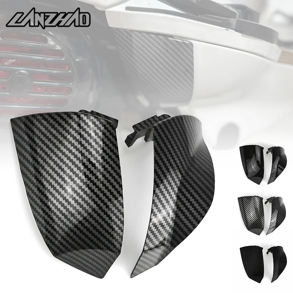 For Vespa Sprint Primavera 50 125 150 Motorcycle Spoiler Cover Left Right ABS Plastic Fairing Gloss Matte Black Carbon Parts