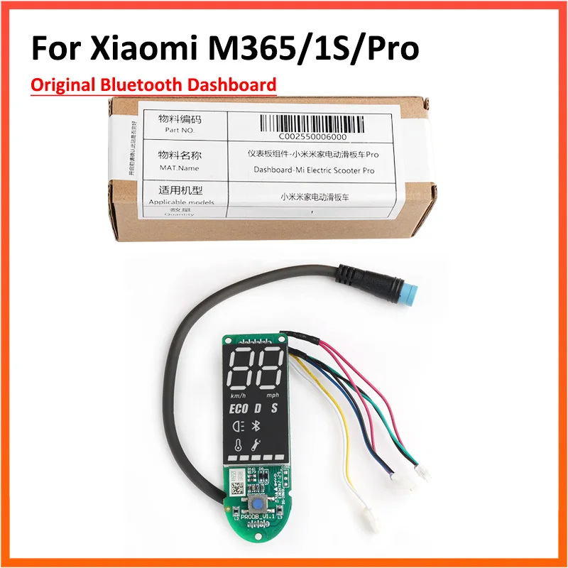 

Original Bluetooth Dashboard For Xiaomi M365 Pro 1S Electric Scooter With BT Cover With Lock Model Parts
