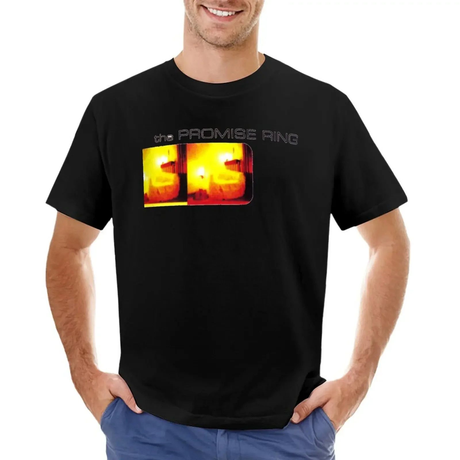 

The Promise Ring T-shirt plain plus size tops oversized t shirt men