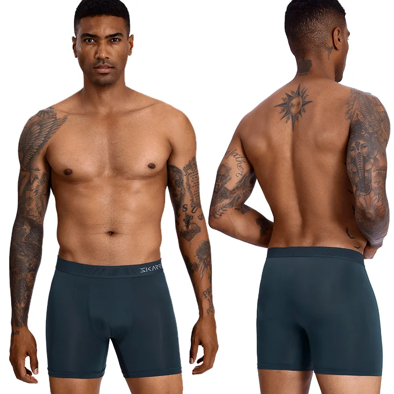 Men Underwear 5pcs Polyester Boxer Shorts