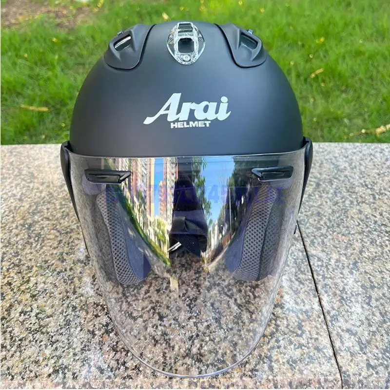 

VZRAM High Quality ABS Classic 3/4 Open Face Helmet, For Vintage Motorcycle and Cruise Motorcycle Protection Helmets,Capacete