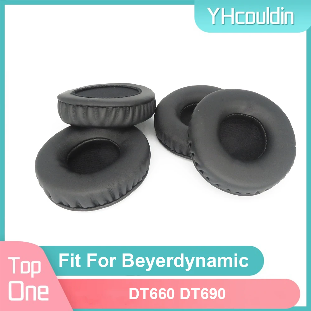 

Earpads For Beyerdynamic DT660 DT690 Headphone Earcushions PU Soft Pads Foam Ear Pads Black