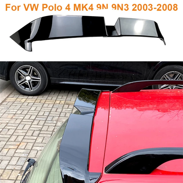 For VW Polo 4 MK4 9N 9N3 2003-2008 Oettinger Style Wing ABS Tail Tailgate  Splitter Trunk Lip Kits Trim ABS Rear Trunk Spoiler - AliExpress