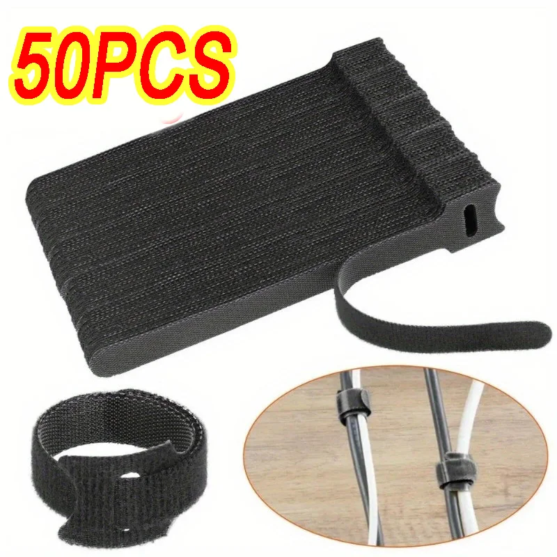 50PCS Cable Management and Organizer Set for Wire Protection and Organization