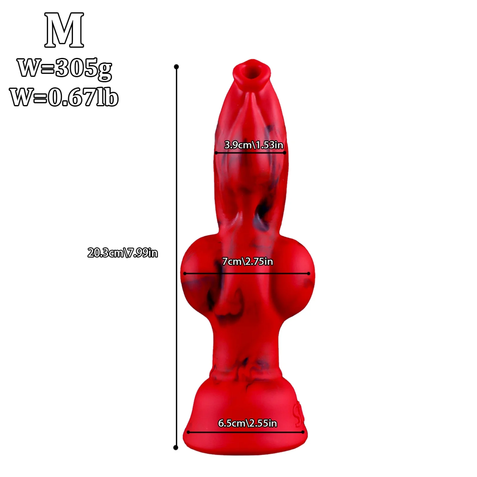 Plug anale realistico in silicone morbido per uomo e donna_voghion.com