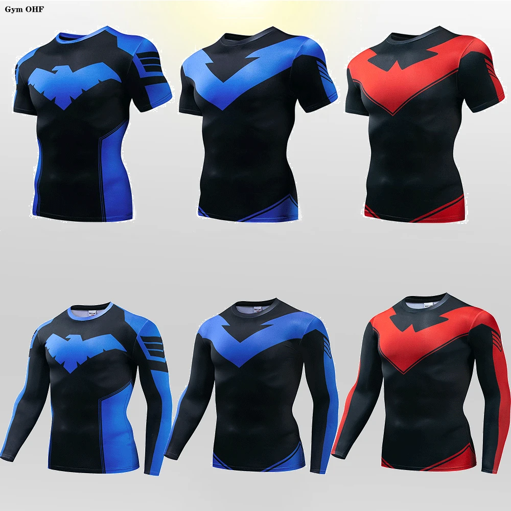 Nightwing workout shirt Clearance