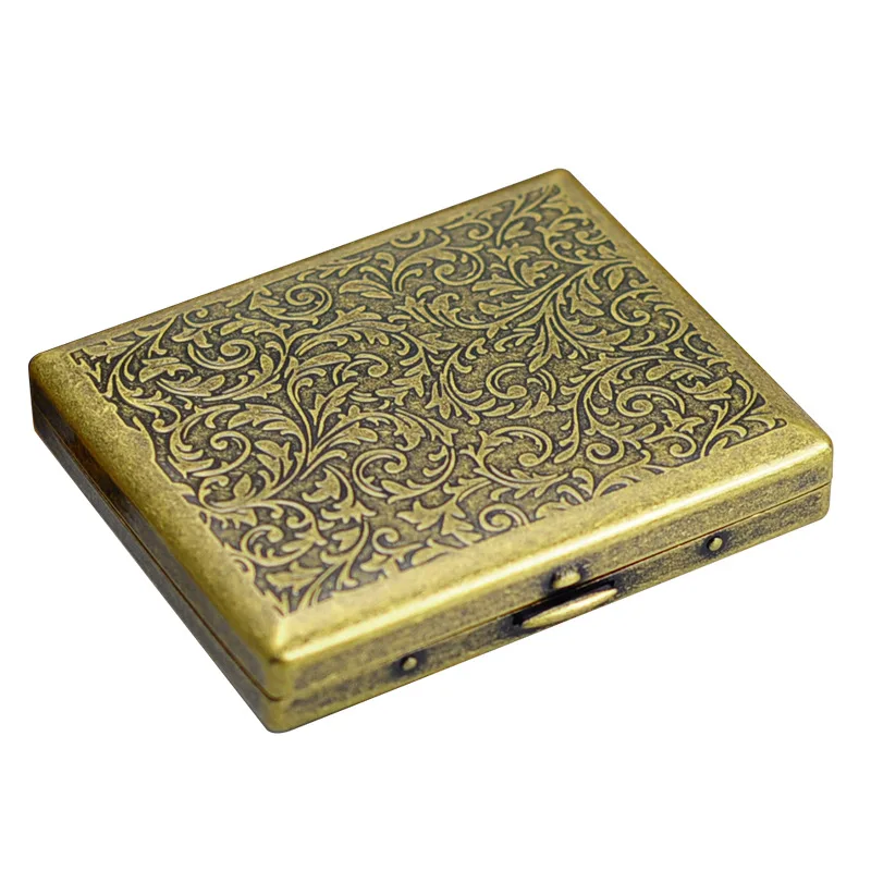 

Новинка, 20 штук, металлическая сигарета, флип-клапан, гравировка, Пылезащитная сигарета, аксессуары для сигарет